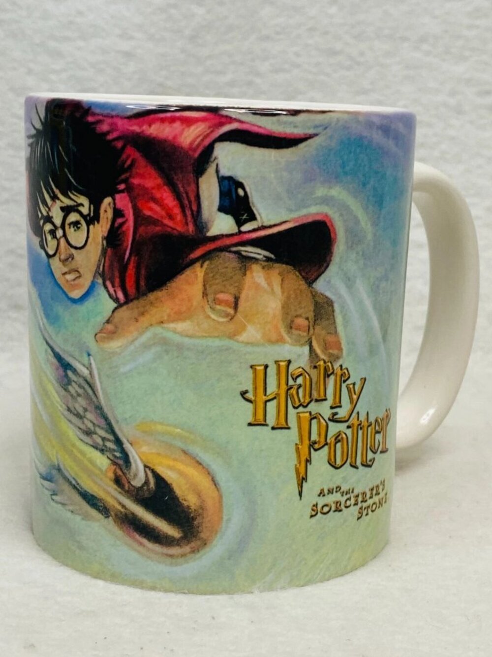Harry Potter Sorcerer's Stone Coffee Mug Vintage 2000 Original Release Xpres